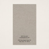 Kraft-Add-Logo-Kette und Earring-Display-Karte (Rückseite)