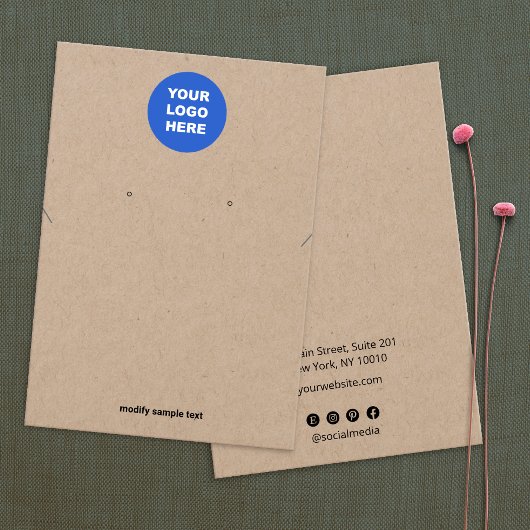 Kraft-Add-Logo-Netzwerkkarte für die Werbefläche