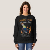 Kraft-Athleten Rad Rad Rad Funny Sweatshirt (Vorne ganz)