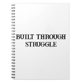 Kraft aus dem Kampf - Motivierend Männer Notizblock