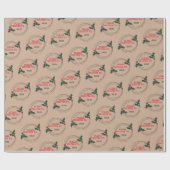 Kraft Bitte geben Sie an, Weihnachten nach Maß Geschenkpapier (Flach)