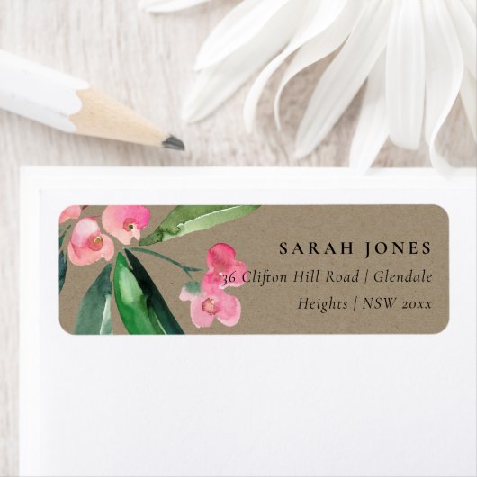 KRAFT BOHO PINK CHRIST THORN CACTI BLOOM ADRESSE (Insitu)