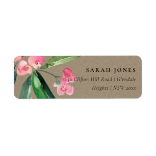 KRAFT BOHO PINK CHRIST THORN CACTI BLOOM ADRESSE