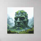 „Kraft der Erde – Der uralte Steingigant“ Leinwanddruck (Vorderseite)