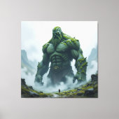 „Kraft der Erde – Der uralte Steingigant“ Leinwanddruck (Vorderseite)