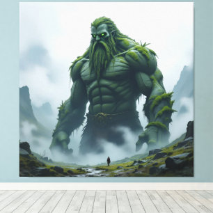 „Kraft der Erde – Der uralte Steingigant“ Leinwanddruck