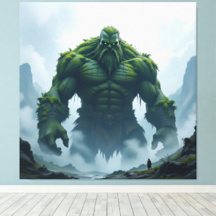 „Kraft der Erde – Der uralte Steingigant“ Leinwanddruck