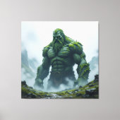 „Kraft der Erde – Der uralte Steingigant“ Leinwanddruck (Vorderseite)