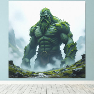 „Kraft der Erde – Der uralte Steingigant“ Leinwanddruck