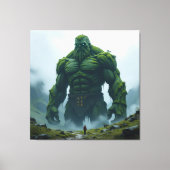 „Kraft der Erde – Der uralte Steingigant“ Leinwanddruck (Vorderseite)