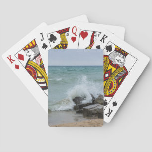 Kraft des Lake Huron Spielkarten
