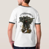 Kraft des Streik-X12 T-Shirt (Schwarz voll)