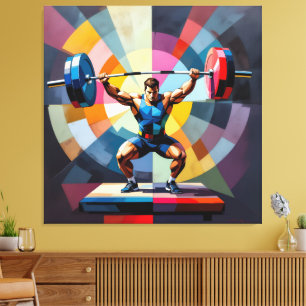 „Kraft des Willens“ Leinwanddruck