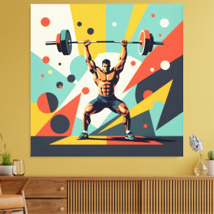 „Kraft des Willens“ Leinwanddruck