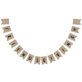 Kraft Friendsgiving Dinner Party Wimpelkette