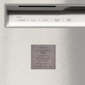 Kraft, Glaube und Hoffnung Magnet (In Situ (Geschirrspüler))