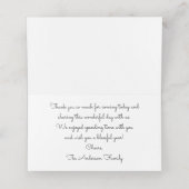 Kraft Gobble Til You Wobble Erntedank Table Platzkarte (Innenseite Aufgefaltet)