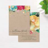 Kraft Gold Floral Ohrringe Schmuck Display Card (Schreibtisch)