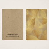 Kraft Goldene Blätter für Werbekarten (Vorne & Hinten)