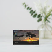 Kraft-grüne Barette SFG SF SOF untersucht Flecken Visitenkarte (Stehend Vorderseite)