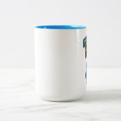 Kraft-Gruppen-grüne Barett-Förster-Tierärzte Zweifarbige Tasse (Mittel)