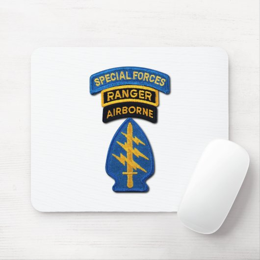 Kraft-Gruppen-grüne Barette SF SOF SFG Soc Mousepad (Mit Mouse)
