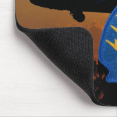 Kraft-Gruppen-grüne Barette SF SOF SFG Soc Mousepad (Ecke)