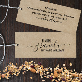 Kraft-Hemisphade-Granola-Etikett