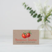 Kraft Homegrown Garden Tomate Visitenkarte (Stehend Vorderseite)