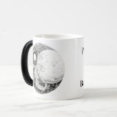 „Kraft im Gleichgewicht“ 15 oz Kaffeetasse (Vorderseite Links)