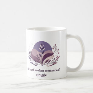 Kraft in der Tasse des Kampfes   Motivierend Kaffe