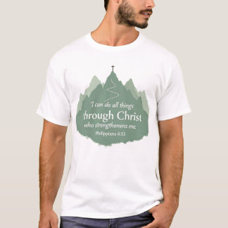Kraft jenseits der Berge - Philippinen 4:13 T-Shirt