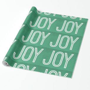 Kraft Joy Wrapping Paper, Grünbuch Geschenkpapier