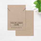 Kraft-Kette Hinzufügen Ihrer Logo-Schmuckkarte (Schreibtisch)