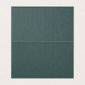 KRAFT LEAFY GREEN GOLD FOLIAGE WEDING PLATZKARTE (Innenseite Aufgefaltet)