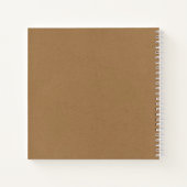 Kraft Letters to My Grandson Keepake Journal Notizblock (Rückseite)