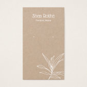 Kraft-Links-Branchen-Erd-Display-Karte (Vorderseite)