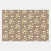 Kraft Paper Aquarellmeerschildkröte & Fische Geschenkpapier Set (Vorderseite 2)