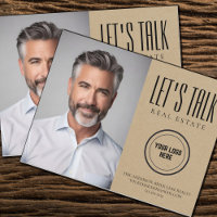 Kraft Paper Contact Info Foto Real Anwesen