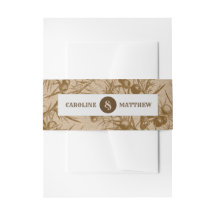 Kraft Paper Rustic Botanical Wedding