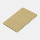 Kraft Paper Style Blank Post-it® Notes Post-it Klebezettel (angewinkelt)