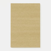 Kraft Paper Style Blank Post-it® Notes Post-it Klebezettel (Vorderseite)