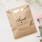 Kraft Paper Sweet Vielen Dank Gastgeschenk Hochzei Geschenktütchen (Versiegelt)