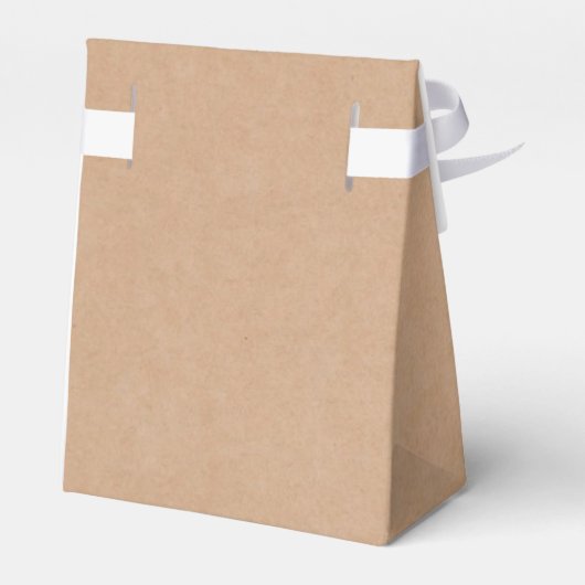Kraft Papier Land rustikal Geschenkschachtel (Rückseite)