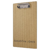 Kraft Pappe Papier Personalisiert Office Geschenk Klemmbrett (Links)