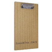 Kraft Pappe Papier Personalisiert Office Geschenk Klemmbrett (Rechts)
