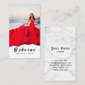 Kraft Rocky Mountain Adventure Guide Business Card Visitenkarte (Vorne/Hinten)