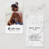 Kraft Rocky Mountain Adventure Guide Business Card Visitenkarte (Vorne/Hinten)