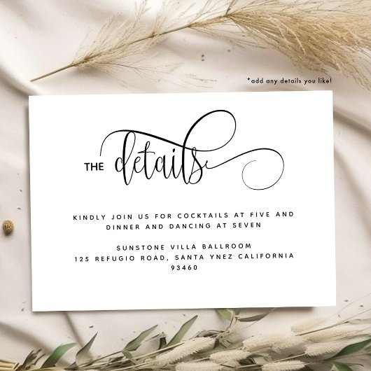 Kraft-, rustikale Hochzeitskarte Begleitkarte