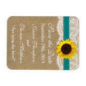 Kraft-, Spitzen- und Sonnenblumen-Kollektion - Aqu Magnet (Horizontal)